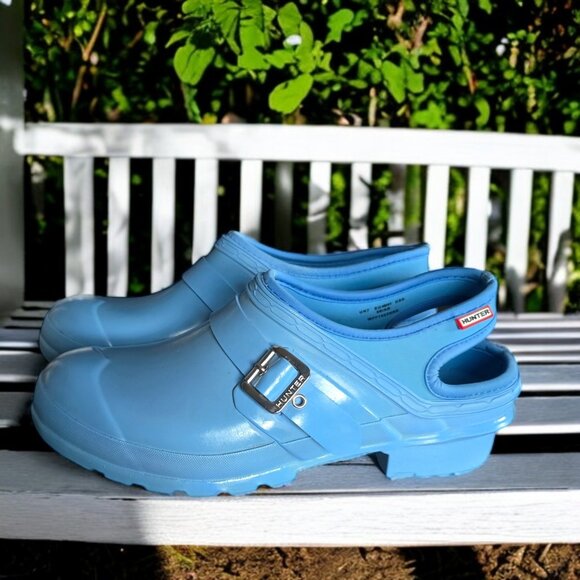 Hunter Shoes - HUNTER CLOGS Size 9 Women ALL-WEATHER Summer Essential Shoe